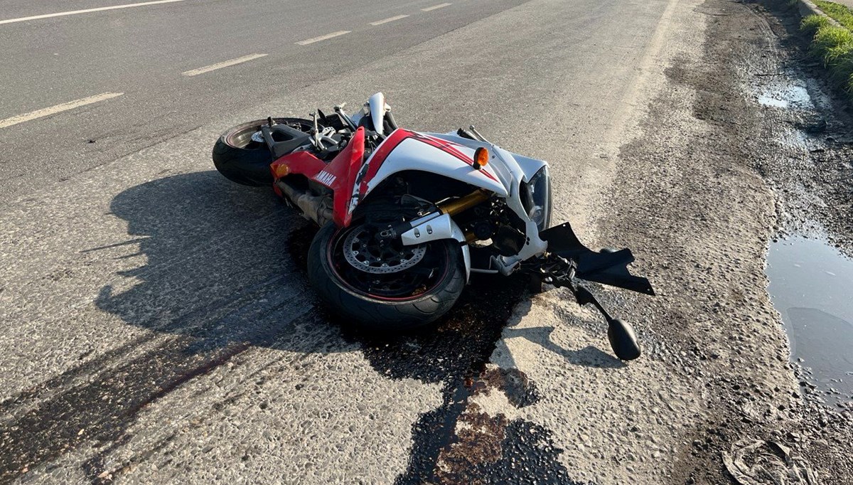 Otomobil ve motosiklet çarpıştı: 1 kişi hayatını kaybetti
