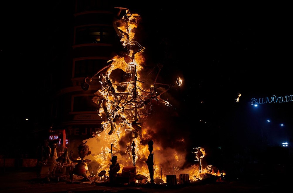Avrupa'nın en ateşli festivali 'Las Fallas' - 11