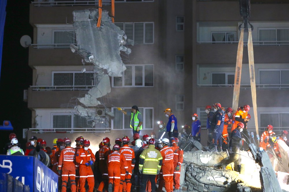 Rıza Bey Apartmanı'nda arama kurtarma çalışması - 4