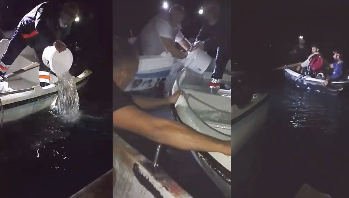 Amatör balıkçı teknesi alabora oldu