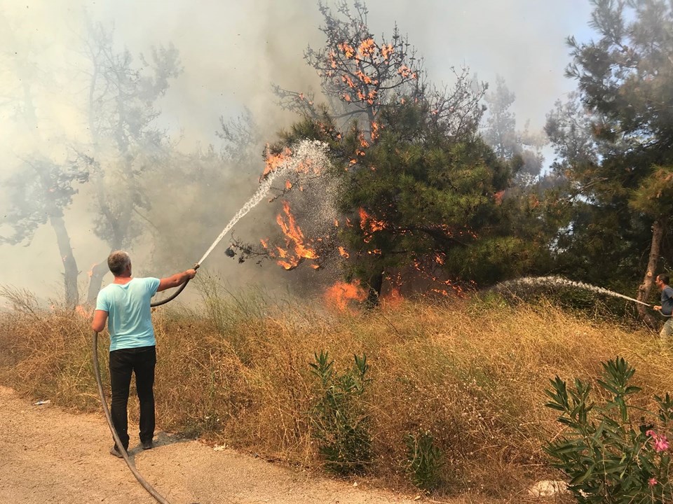 Bursa'daki orman yangını kontrol altına alındı - 5