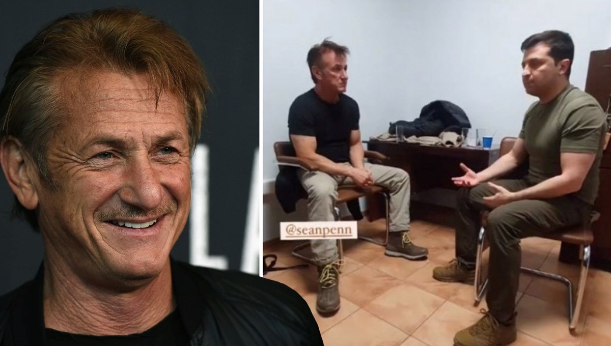 Sean Penn, Volodimir Zelenski ile yaptığı görüşmeyi anlattı