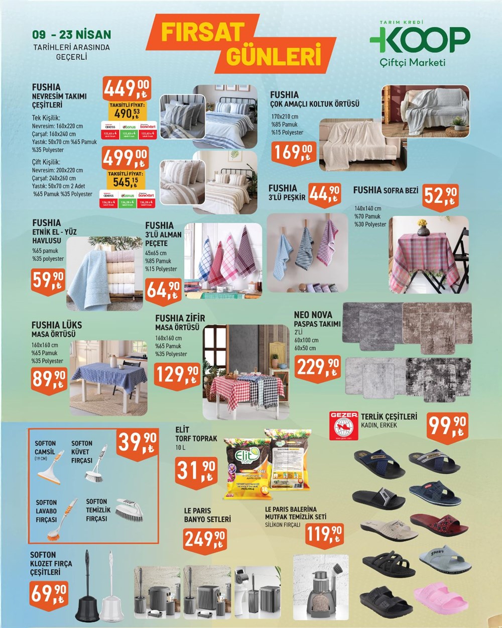 Tarım Kredi Kooperatif Marketleri Nisan ayı indirim listesi: Robot süpürge, dolap, ekmeklik ve nevresim seti satışa çıkıyor 76 CudX swxo0m5 PT29w38pA