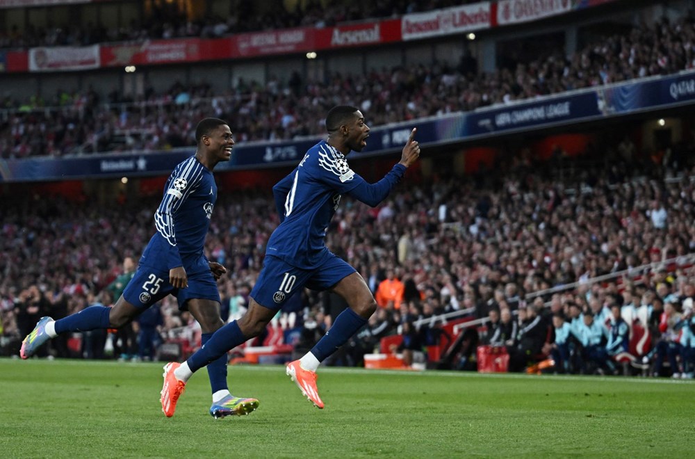 Dünya futbolunun "istenmeyen çocuğu" Ousmane Dembele, Şampiyonlar Ligi'ni sallıyor: Arsenal'i de devirdi 77 CupZKSWmPEKrk70I4HcCKQ