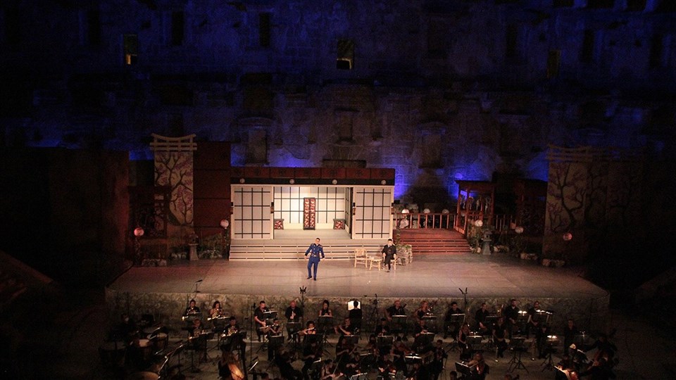 28. Uluslararası Aspendos Opera ve Bale Festivali'nde 'Madama Butterfly' operası sahnelendi - 2