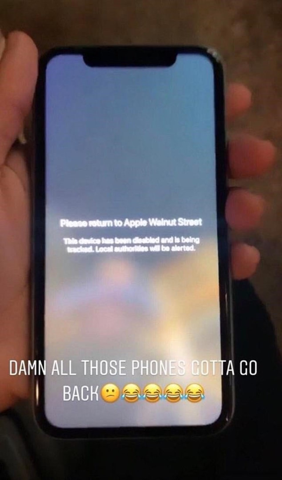 Apple ABD’de yağmalanan iPhone’lara mesaj gönderdi - 1