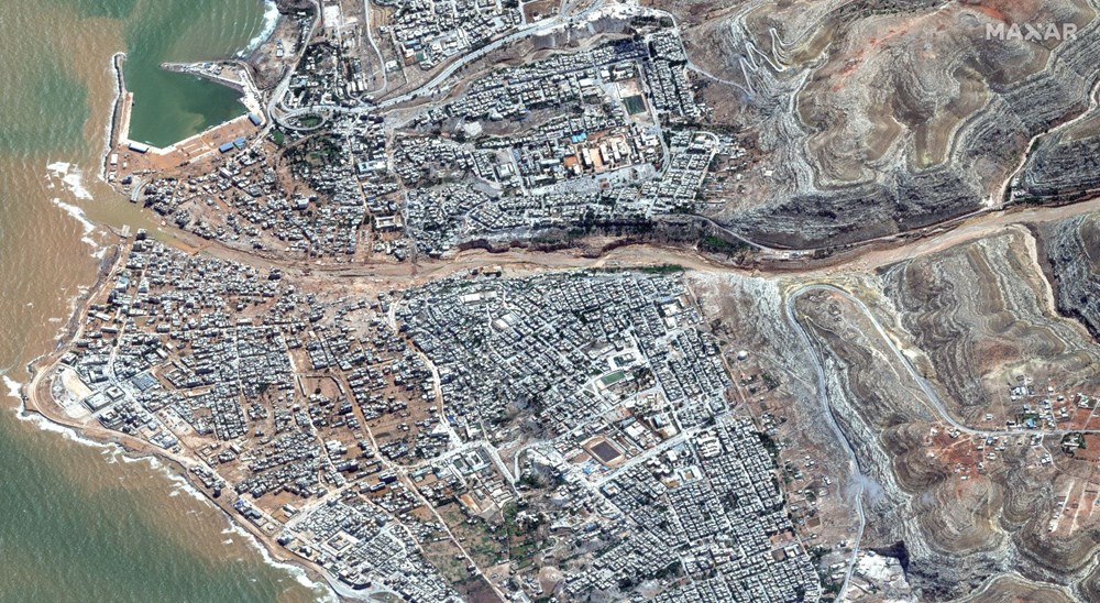 Uydudan Libya'daki sel felaketi: Ölü sayısı 20 bine ulaşabilir - 19