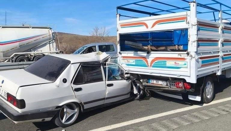 Elazığ’da trafik kazası: 2 yaralı