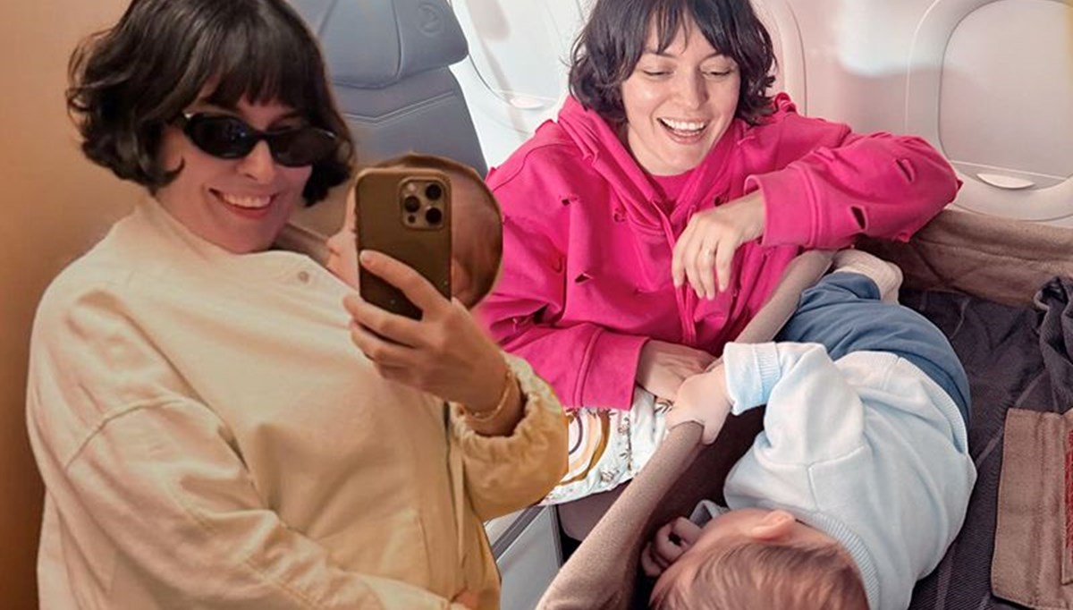 Ezgi Mola ile oğlu Can'ın ilk yolculuğu: Böyle böyle dünyayı keşfedelim