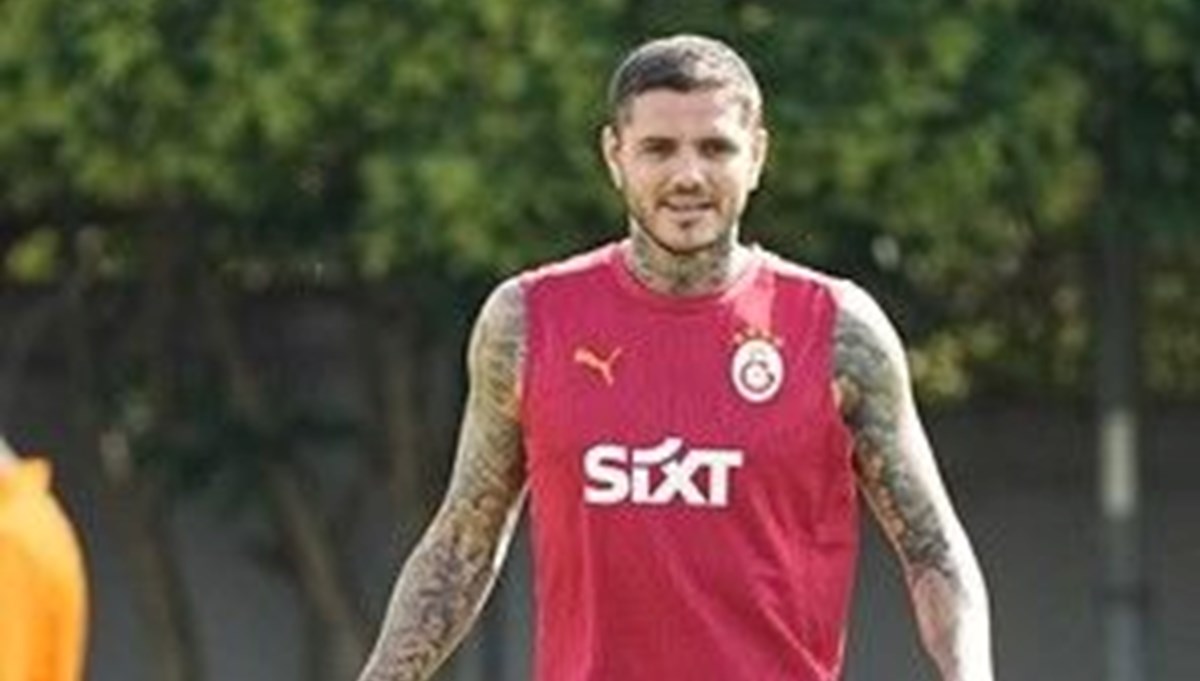 Galatasaray'da Icardi antrenmanlara başladı Galatasaray'da Icardi antrenmanlara başladı