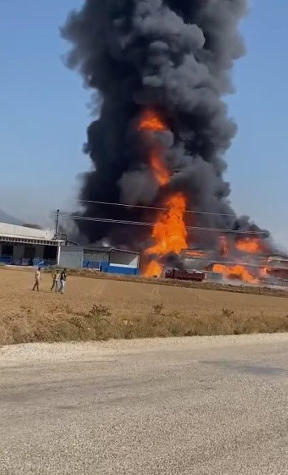 İzmir'de fabrika yangını - 9
