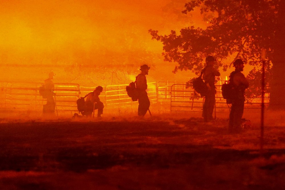 ABD'nin California eyaletindeki yangın kontrol altına alınamıyor - 4