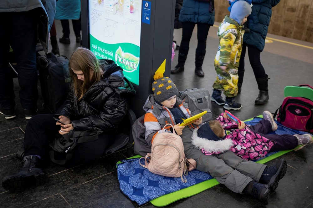 Rusya'dan Kiev'e 60'tan fazla füze saldırısı: Halk metro istasyonlarına sığındı - 7