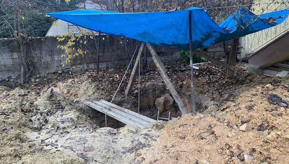 Karabük'te kaçak define kazasına suçüstü