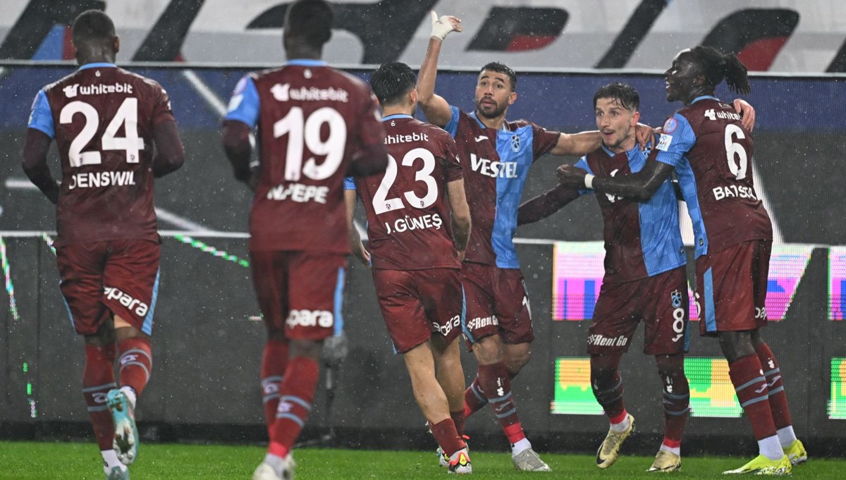 Trabzonspor, Fatih Karagümrük'ü farklı mağlup etti