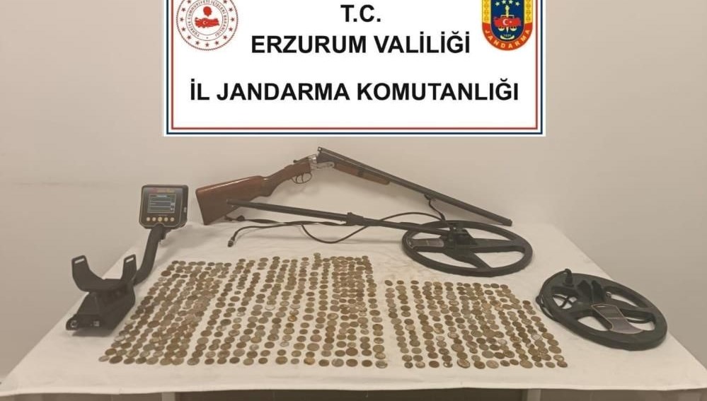 Erzurum'da tarihi eser kaçakçılığı operasyonu