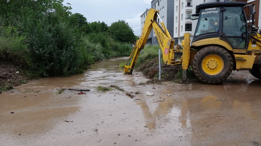 Sağanak birçok kentte hayatı felç etti - 7