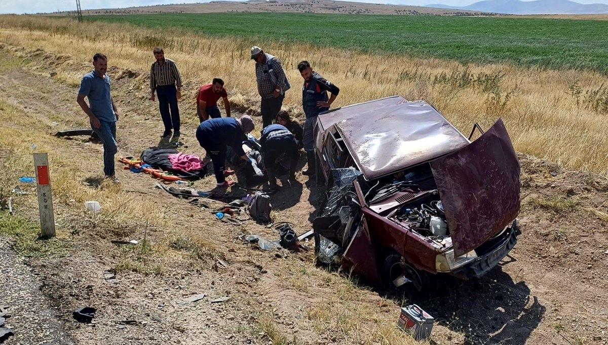 Yozgat'ta feci kaza: 3 ölü, 3 yaralı