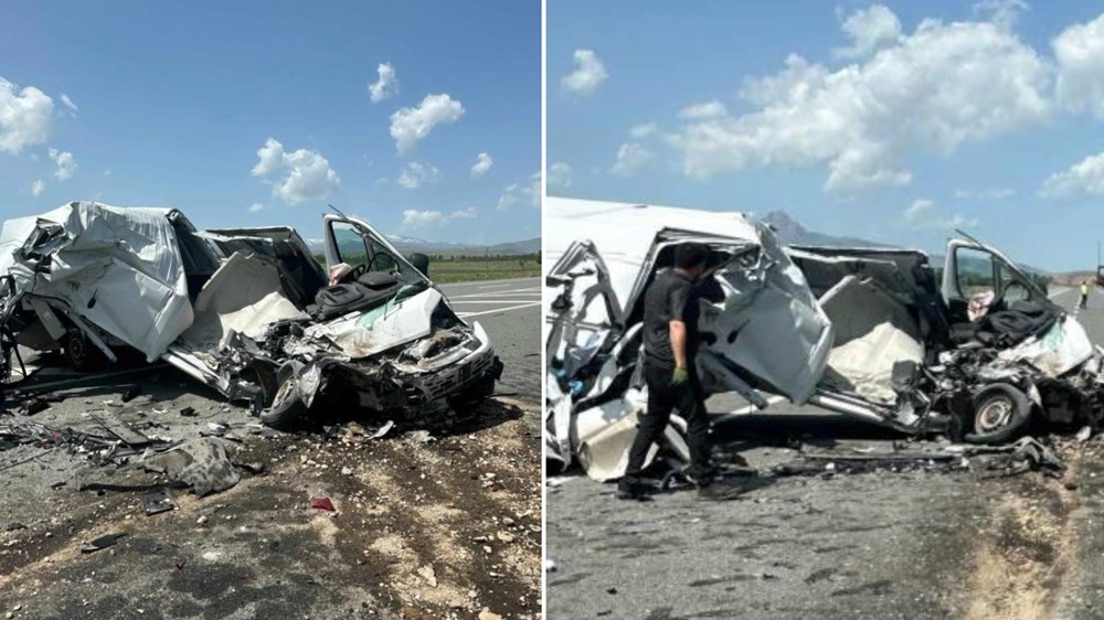 TIR'a çarptı, hurda yığınına döndü: Şoför ağır yaralı 72