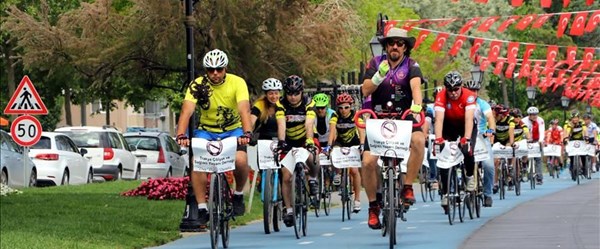 'Glutensiz Yaşama Pedal Çevir'diler