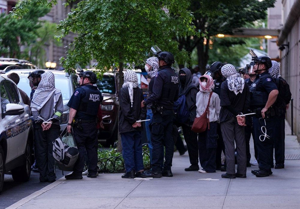 Columbia Üniversitesi'nde Filistin'e destek eylemi: En az 70 gözaltı - 3