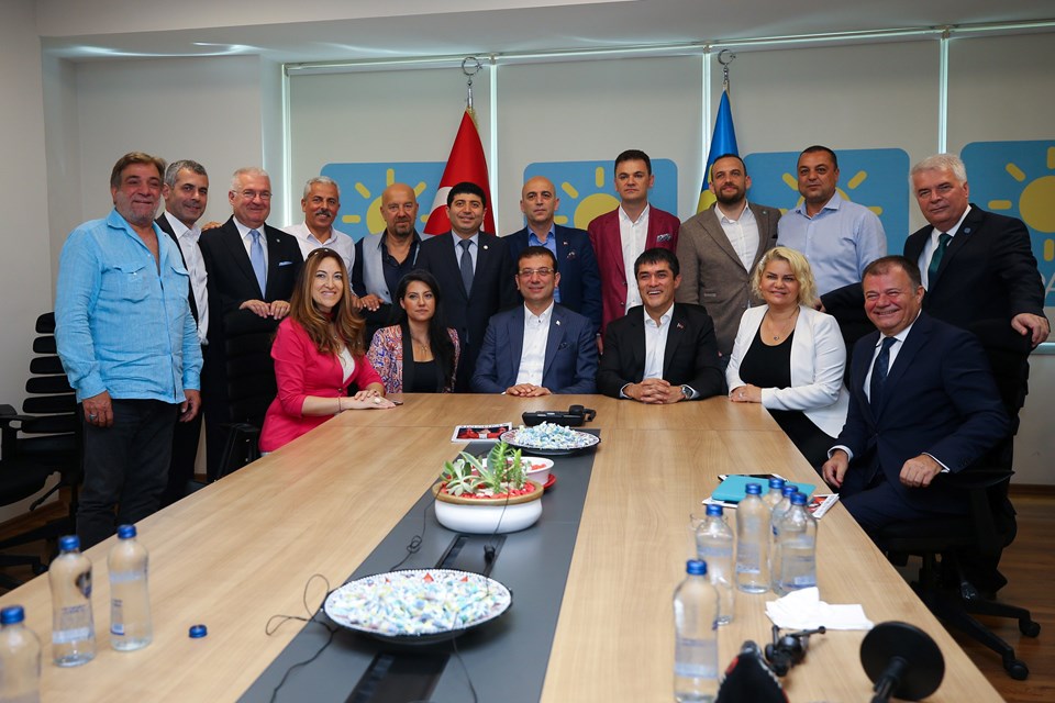 Ekrem İmamoğlu'dan Saadet Partisi İYİ Parti ve HDP'ye ziyaret - 2