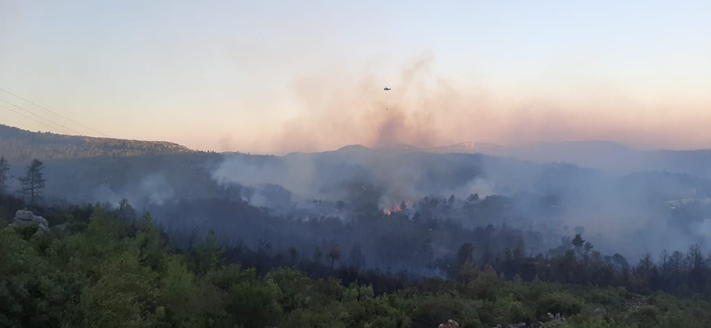 Manavgat'ta büyük orman yangını - 9