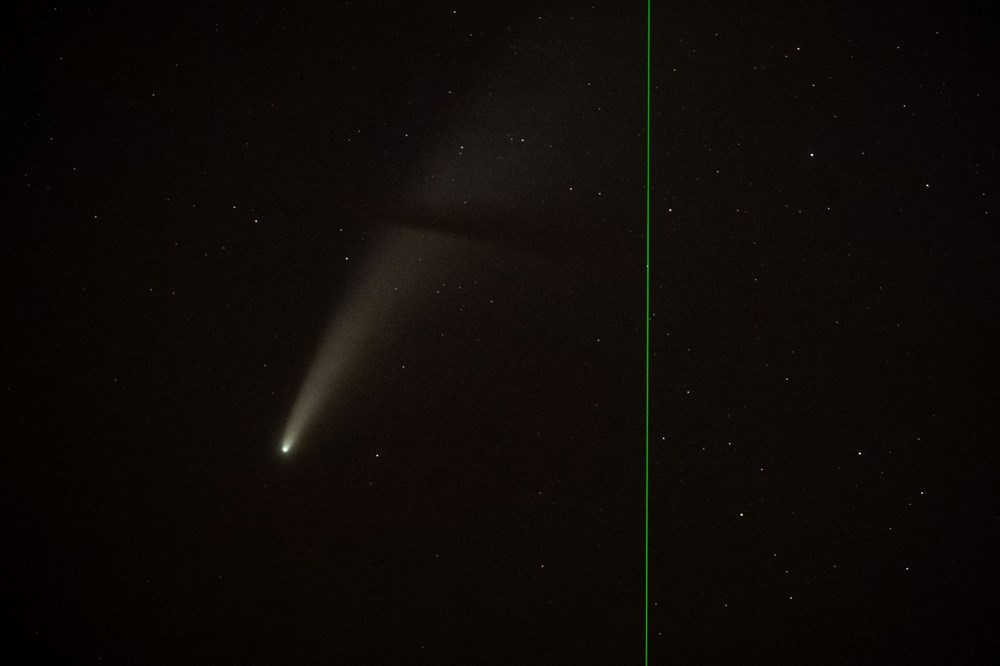 50 bin yıl sonra ilk kez: Yeşil kuyruklu yıldızdan çarpıcı fotoğraflar - 3