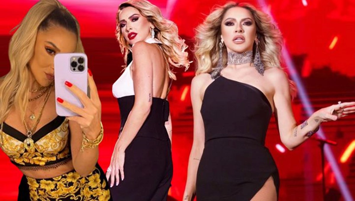 Hadise'den ayna pozu