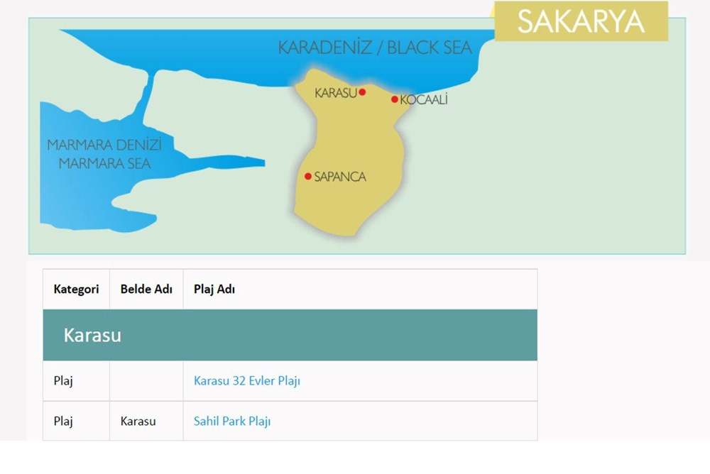 Türkiye'nin mavi bayraklı plajları: 2022 yılı güncel listesi (En iyi sahiller ve plajlar) - 91