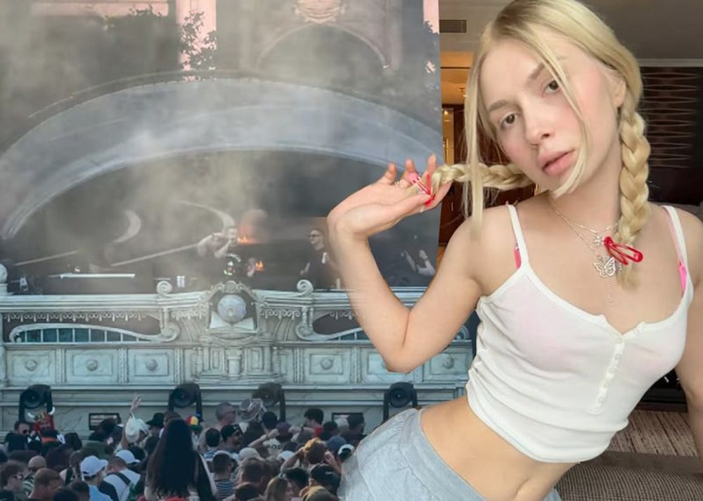 Aleyna Tilki Tomorrowland'de sahnede: Asın bayrakları - 1