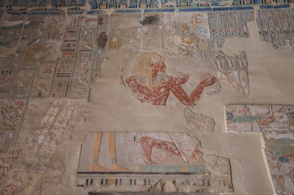 Mısır'ın kadın firavunu Hatşepsut'un tapınağı - 27