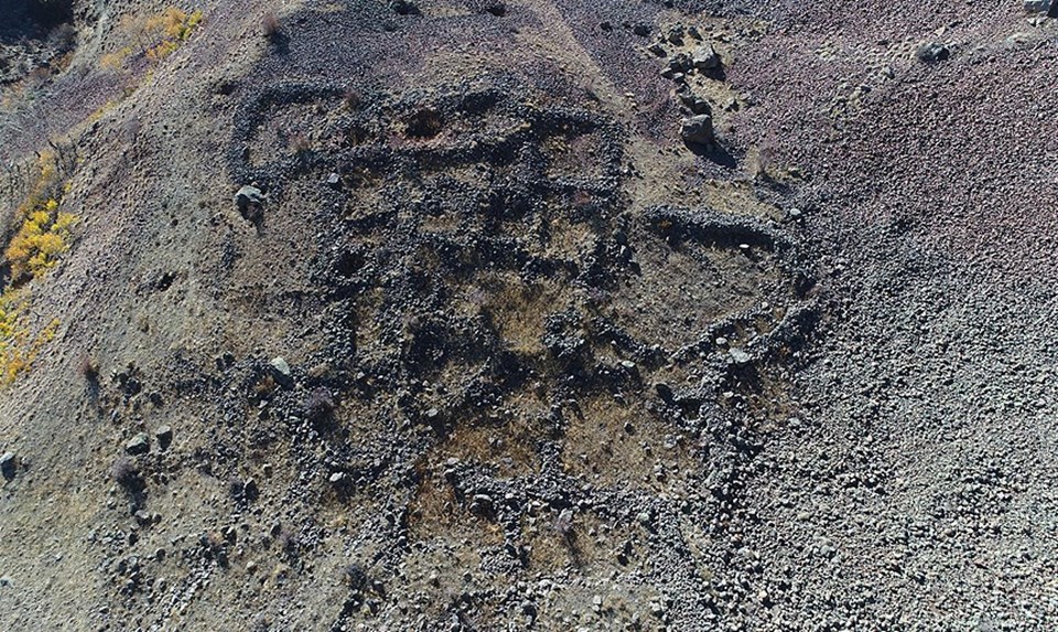 Erzurum'da antik yerleşim alanı bulundu - 1