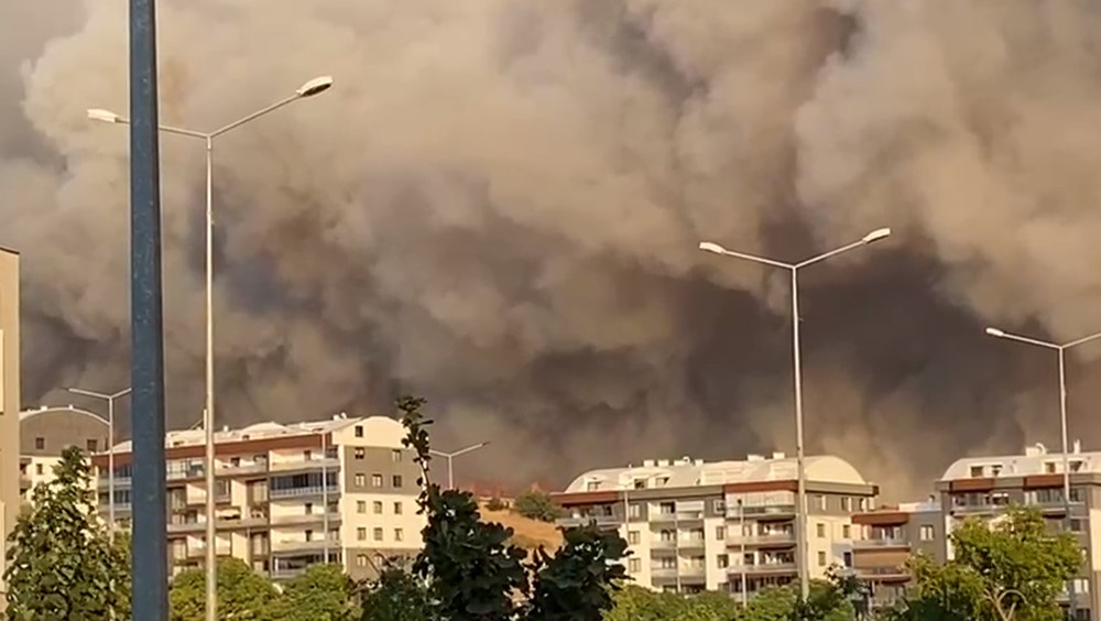 Çanakkale'de orman yangını kontrol altında - 11