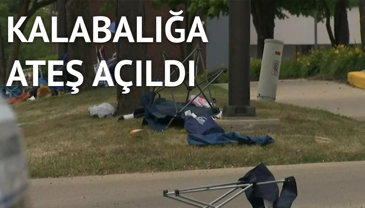 Chicago'da silahlı saldırı anı kamerada