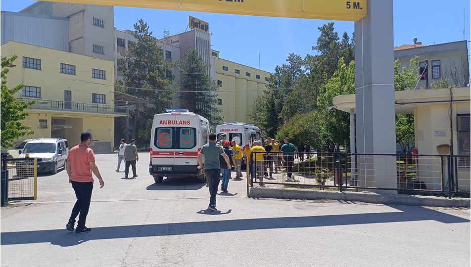 Çorum'da un fabrikasında patlamada: Biri ağır, 9 yaralı