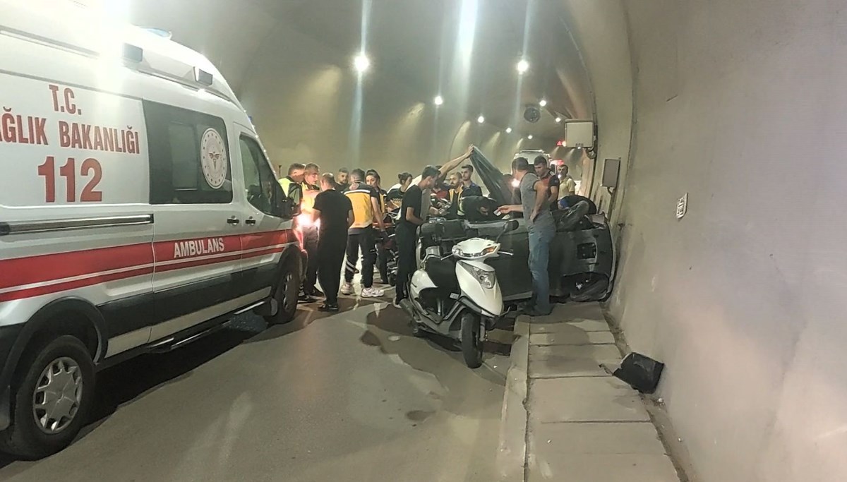 Amasya'da trafik kazası: 2 yaralı