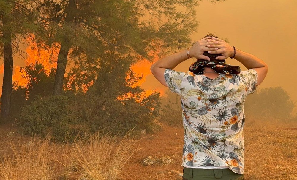 Antalya Gazipaşa'da orman yangını - 6