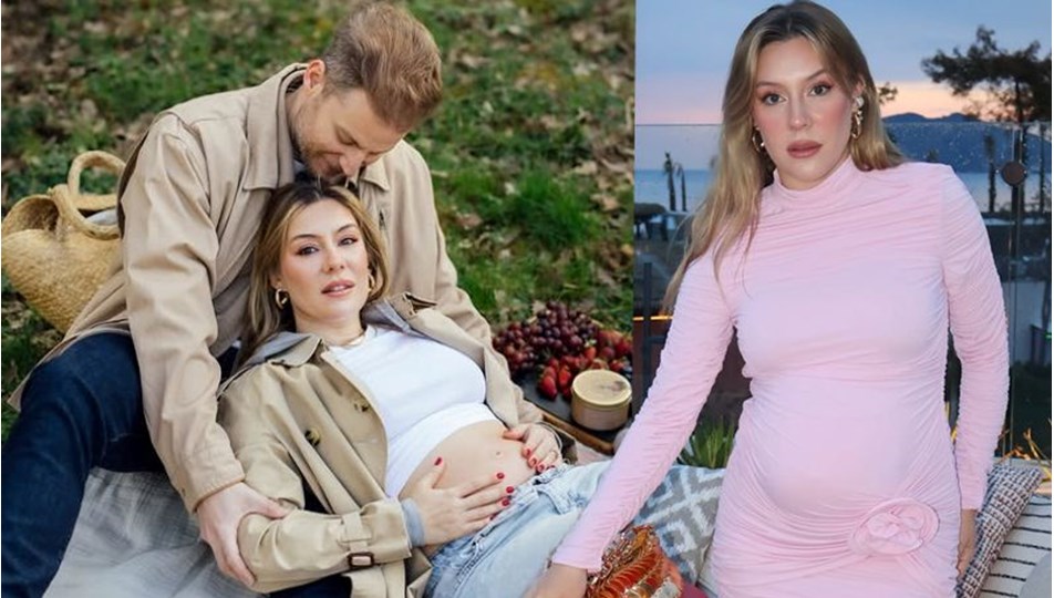 Oyuncu Ege Kökenli'den yeni hamilelik pozları