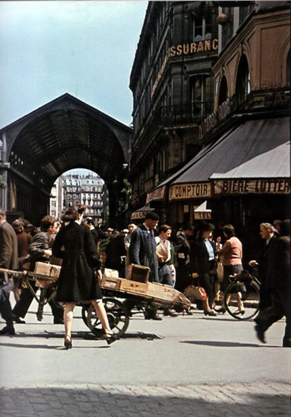 немцы в париже 1940