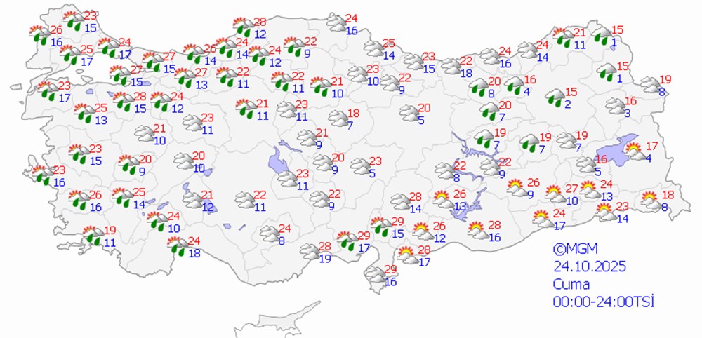 Beş büyük kentte yağış var: Perşembe gününe dikkat! - 7