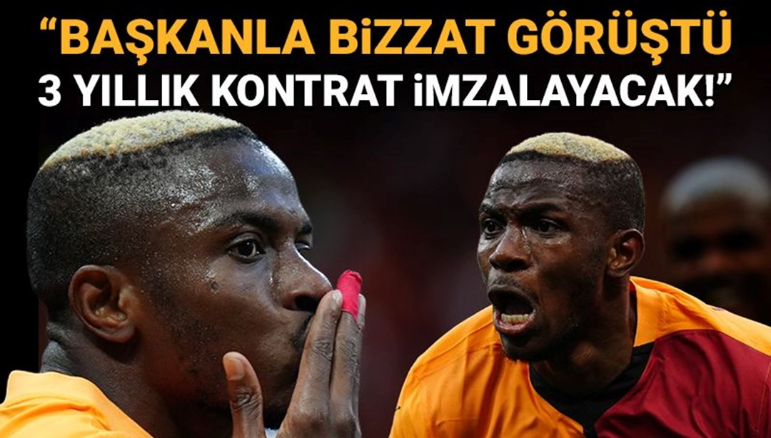 Victor Osimhen için son dakika: "Başkanla bizzat görüştü, 3 yıllık sözleşmeye imza atacak"