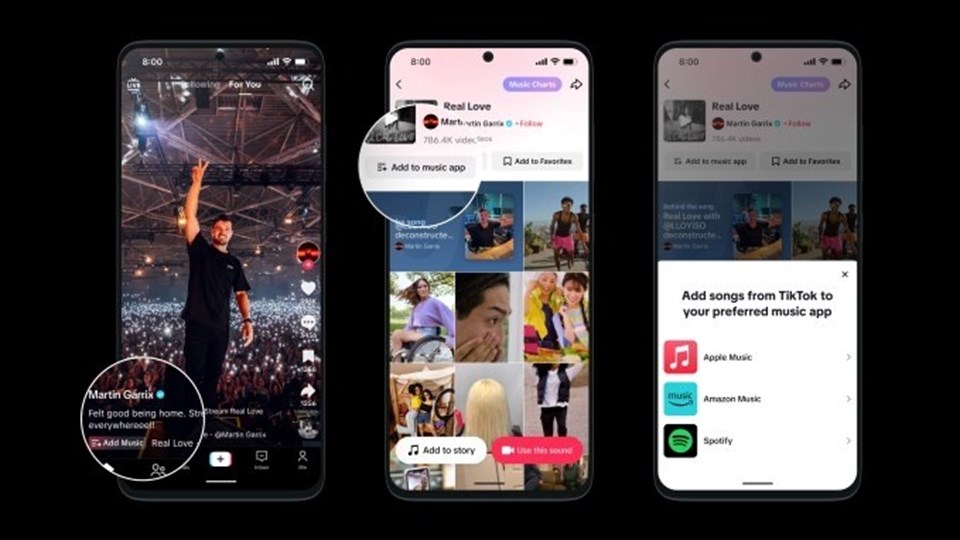 TikTok'tan Spotify ve Apple Music ile anlaşma: "Müzik uygulamasına ekle" özelliği - 2