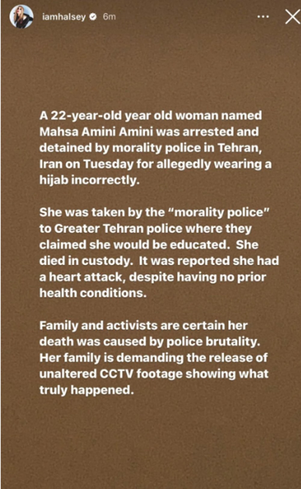 İranlı Mahsa Amini'nin ölümüne ünlü isimlerden gelen tepkiler - 2