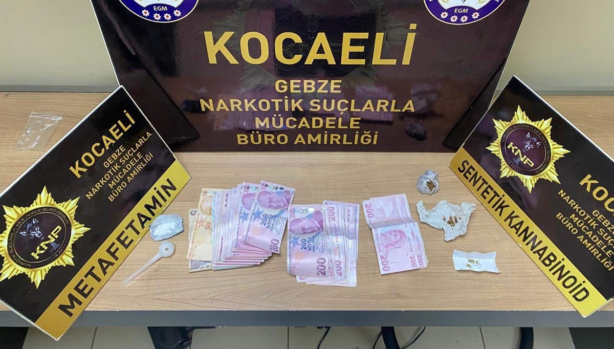 Kocaeli'de uyuşturucu operasyonu
