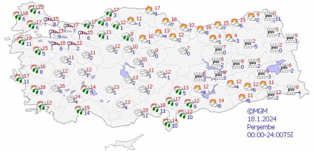 Hafta sonu sıcaklık 10 derece düşecek! (Bugün hava nasıl olacak?) - 15