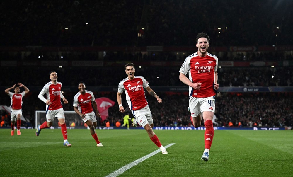 Şampiyonlar Ligi'nde sürprizlerin gecesi: Declan Rice yıldızlaştı; Arsenal, Real Madrid'i dağıttı 76 DNm SSNCU0Ollbwdfh1NeA