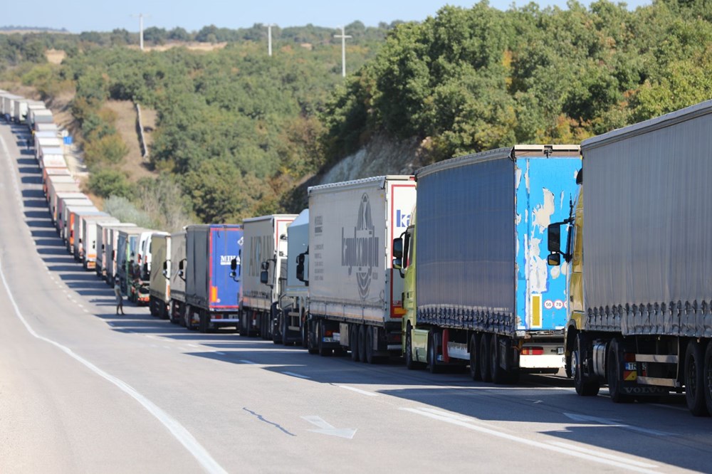 Sınırda 20 kilometrelik TIR kuyruğu - 4