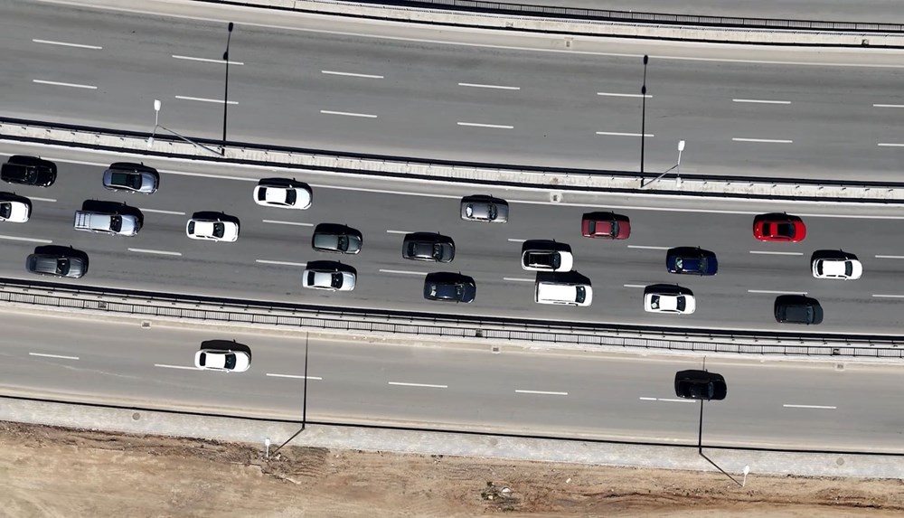 43 ilin geçiş güzergahında bayram yoğunluğu - 6