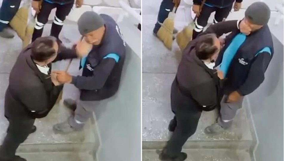 İzmir'de temizlik görevlisine tokatlı saldırı